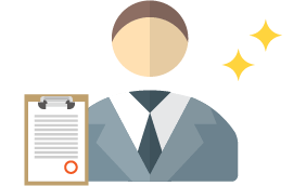 商標の専門家が対応